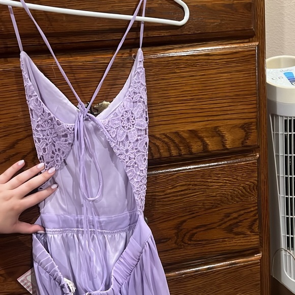 Purple Maxi Dress - Picture 5 of 5